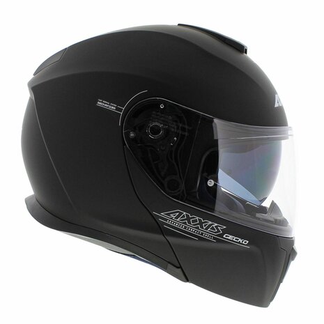 Axxis Gecko SV systeem helm Solid mat zwart 