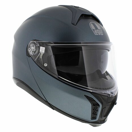 AGV Tourmodular motorhelm Ardesia mat grijs systeemhelm