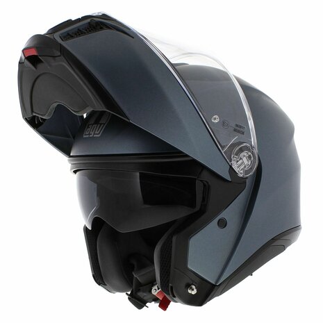 AGV Tourmodular motorhelm Ardesia mat grijs systeemhelm