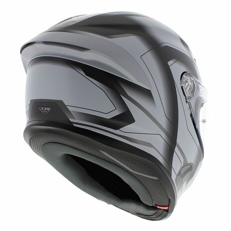 AGV K6 S Ultrasonic Motorhelm mat zwart grijs