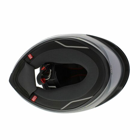 AGV K6 S Enhance Motorhelm mat grijs geel