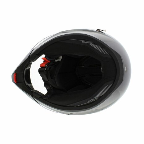 Shark Evojet Helm Dual glans zwart grijs - Maat XS