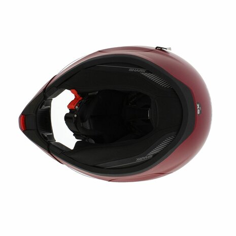 Shark Evojet Helm Dual mat rood antraciet - Maat XS