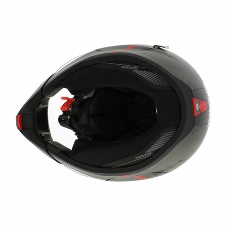 Shark Evojet Helm Vyda mat zwart antraciet rood - Maat XS