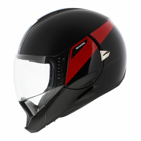 Shark Evojet Helm Karonn mat zwart rood - Maat XS