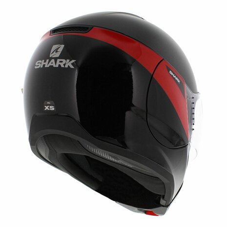 Shark Evojet Helm Karonn mat zwart rood