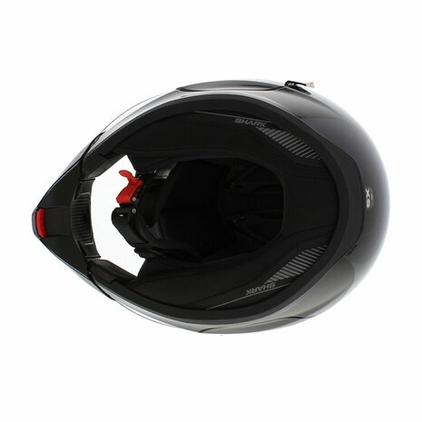 Shark Evojet Helm Karonn mat zwart rood