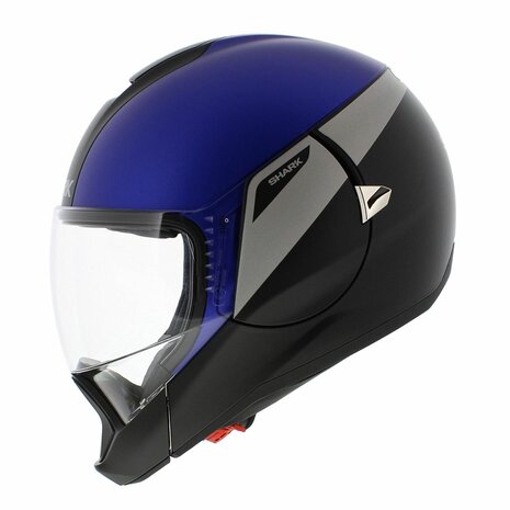 Shark Evojet Helm Karonn mat zwart blauw