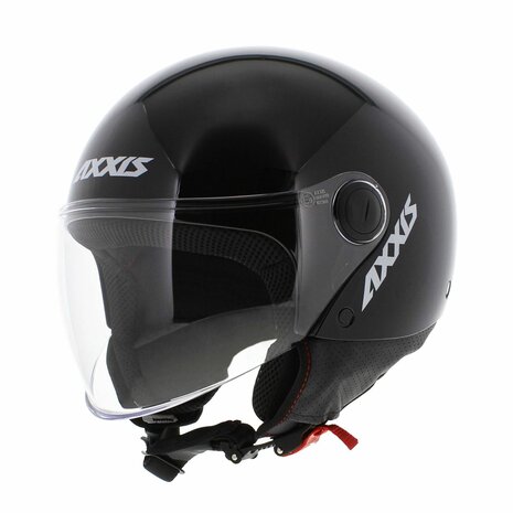 Axxis Square S helm glans zwart