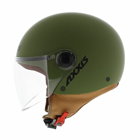 Axxis Square S helm mat groen