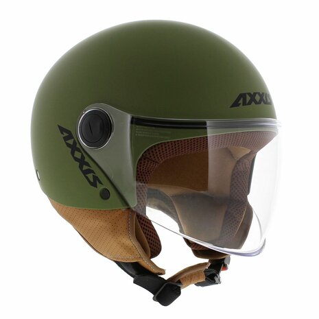 Axxis Square S helm mat groen