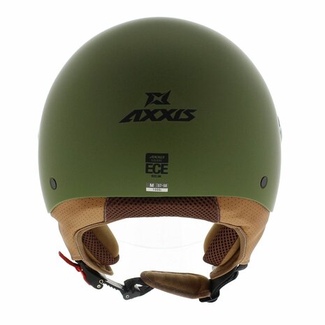 Axxis Square S helm mat groen