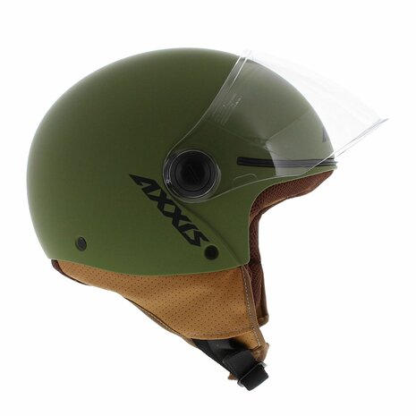 Axxis Square S helm mat groen