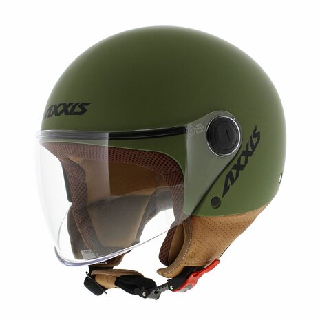 Axxis Square S helm mat groen