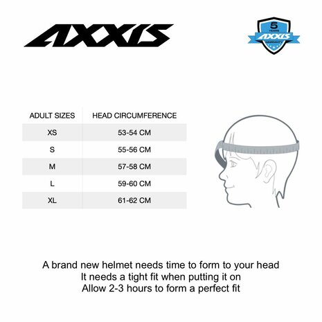 Axxis Square S helm mat groen