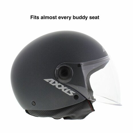 Axxis Square S helm mat titanium