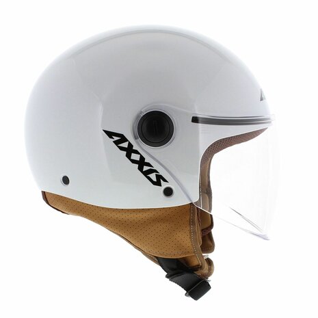 Axxis Square S helm glans wit