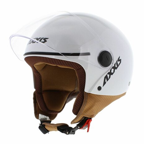 Axxis Square S helm glans wit