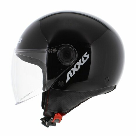 Axxis Square S helm glans zwart