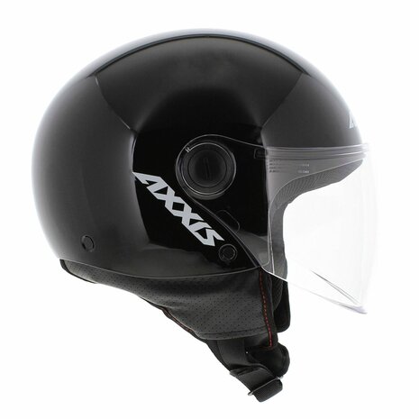 Axxis Square S helm glans zwart