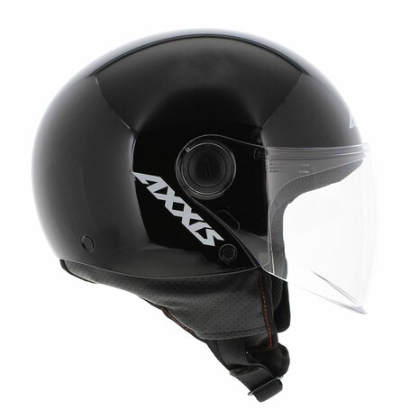 Axxis Square S helm glans zwart