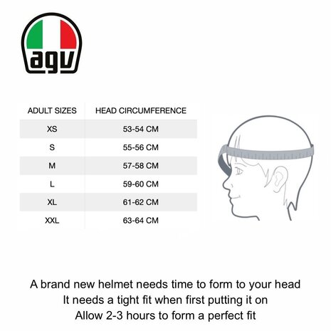 AGV K6 S Excite Integraal Helm camo italy - Maat XL
