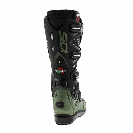 Sidi Crossfire 3 SRS motorcross off road laars Army groen zwart