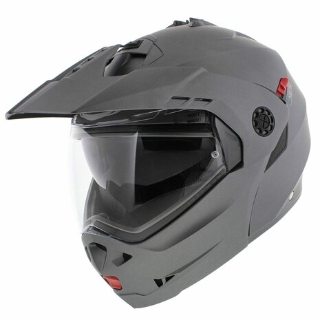 Caberg Tourmax X mat titanium Adventure Systeem helm - Maat S