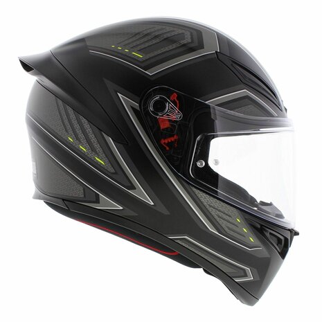 AGV K1 S Motorhelm Sling mat zwart grijs