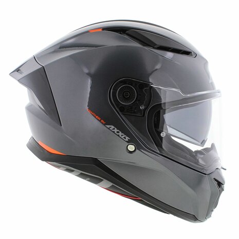 Axxis Panther SV integraalhelm solid glans titanium