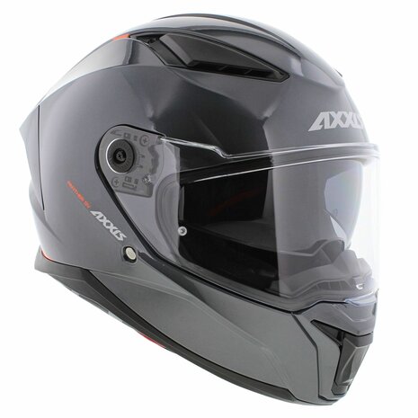 Axxis Panther SV integraalhelm solid glans titanium