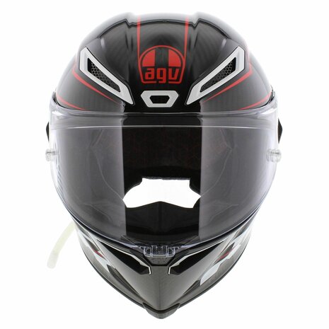 AGV Pista GP RR Performante Glans Carbon Zwart Rood (2206)