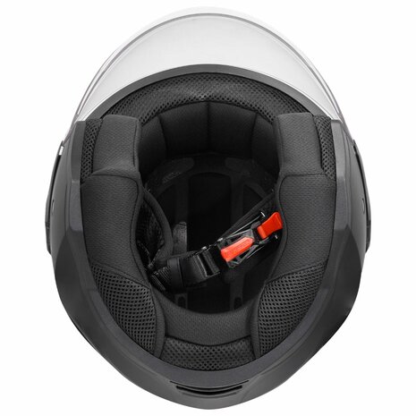 LS2 OF616 Airflow II jethelm mat zwart
