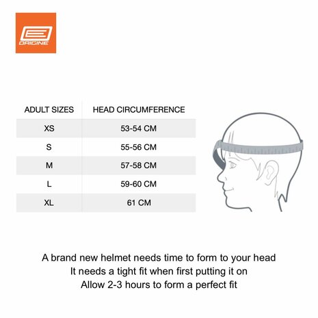 Origine Delta Basic helm Division mat zwart rood - Maat M - systeemhelm motorhelm