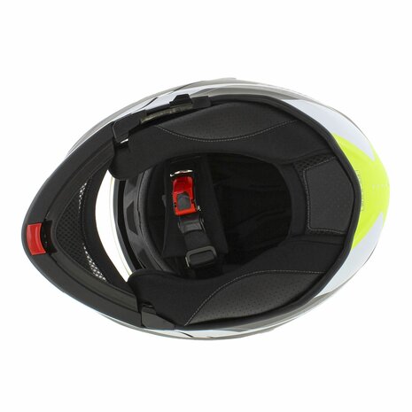 Origine Delta Basic helm Division mat zwart geel - Maat M - systeemhelm motorhelm