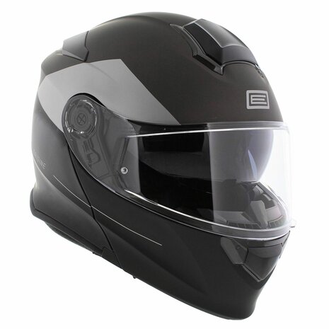Origine Delta Basic helm Virgin mat titanium zwart - systeemhelm motorhelm