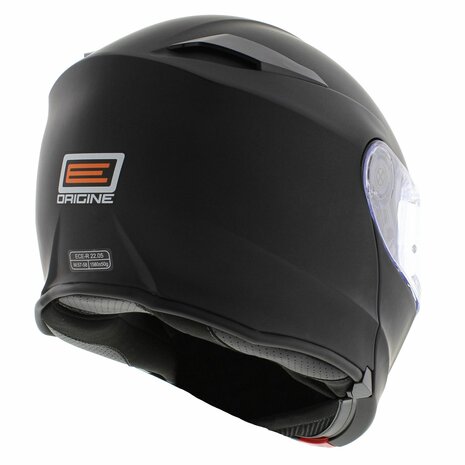 Origine Delta Basic helm solid mat zwart - systeemhelm motorhelm