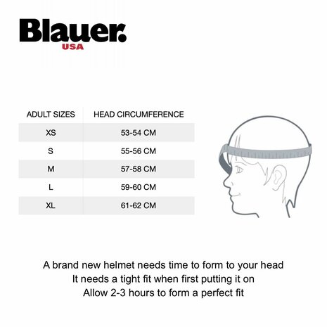 Blauer Real B jet helm mat zwart titanium grijs
