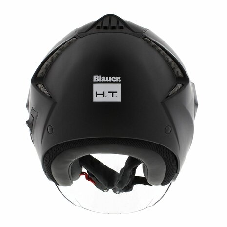 Blauer Real jet helm solid mat zwart