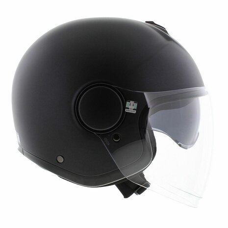 AGV Eteres Jethelm Mono mat zwart