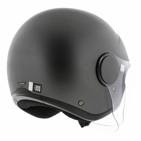 AGV Eteres Jethelm Asfalto mat grijs