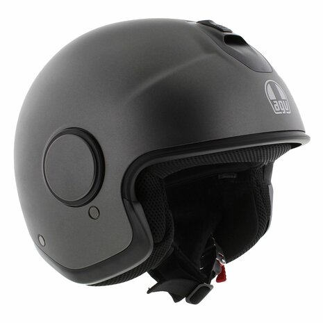 AGV Eteres Jethelm Asfalto mat grijs