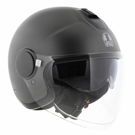AGV Eteres Jethelm Asfalto mat grijs