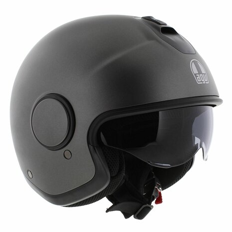 AGV Eteres Jethelm Asfalto mat grijs