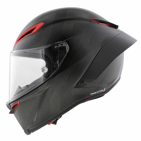 AGV Pista GP RR Intrepido Mat Carbon Zwart Rood (2206)