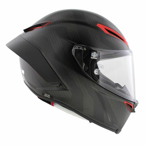 AGV Pista GP RR Intrepido Mat Carbon Zwart Rood (2206)
