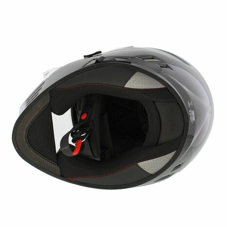 Simpson Venom Carbon Integraalhelm glans carbon zwart