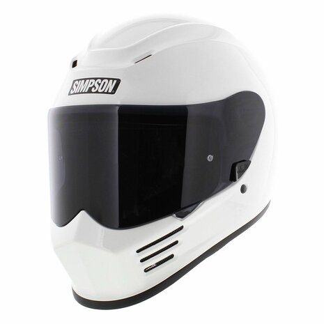 Simpson Speed Integraalhelm glans wit (22.06) - Maat XL