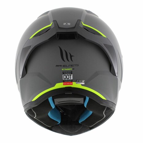 MT Stinger 2 integraalhelm mat grijs