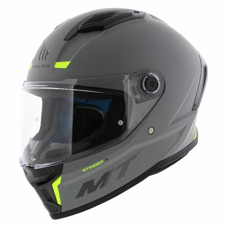 MT Stinger 2 integraalhelm mat grijs
